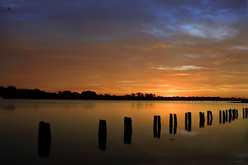 Image showing Sunrise. Silent Place