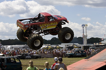 Image showing Monster Truck at Car Show