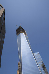 Image showing NEW YORK CITY - August 30: The construction of NYC's World Trade