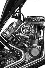 Image showing Part of motorcycle