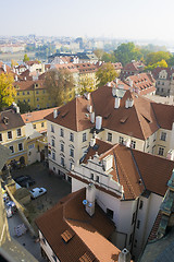 Image showing Prague. Red roofs