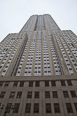 Image showing NEW YORK - Jun 1 : Empire state building facade on June 1, 2012.