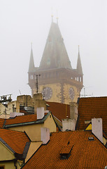 Image showing Prague's steeples