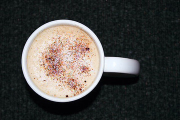 Image showing cappucino coffee
