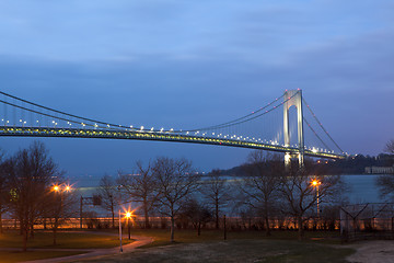 Image showing Verrazano-Narrows Bridge
