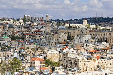 Image showing Old city of Jerusalem