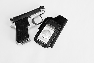 Image showing Pistol. Beretta 950 22 short