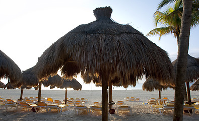 Image showing Beautiful Caribbean beach 