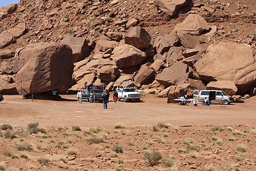 Image showing Monument Valley. USA