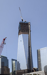 Image showing NEW YORK CITY - August 30: The construction of NYC's World Trade