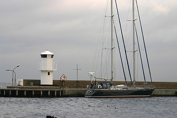 Image showing harbour in sweden