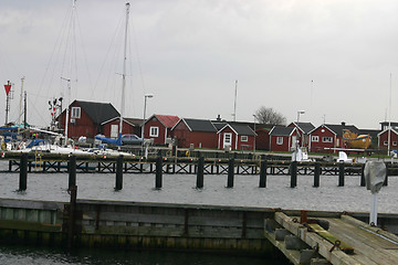 Image showing harbour in sweden