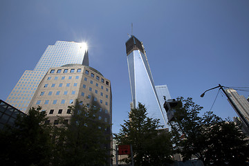 Image showing NEW YORK CITY - August 30: The construction of NYC's World Trade