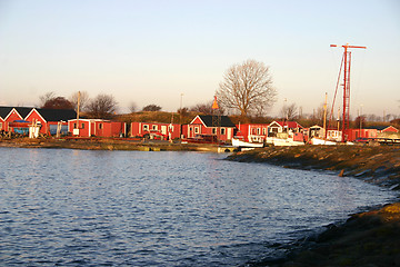 Image showing harbour in sweden