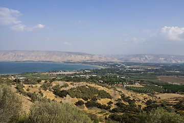 Image showing Israel Sea of Gallilee (The Kineret Lake) 