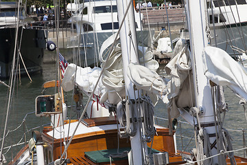 Image showing SAILING THE HUDSON RIVER 2012 - World Financial Center, Lower Ma