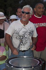 Image showing Man Drumming