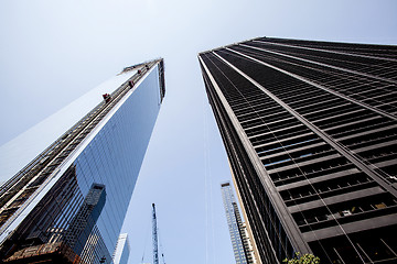 Image showing NEW YORK CITY - August 30: The construction of NYC's World Trade