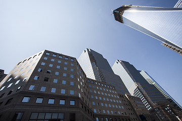 Image showing NEW YORK CITY - August 30: The construction of NYC's World Trade