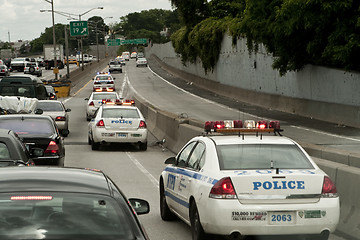 Image showing Highway Traffic Jam