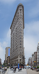 Image showing NEW YORK CITY - June 1: The Flatiron building in Manhattan June 