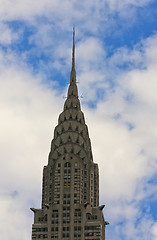 Image showing NEW YORK - Apr 29: Chrysler building facade closeup, was the wor