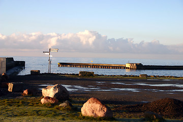 Image showing harbour in sweden