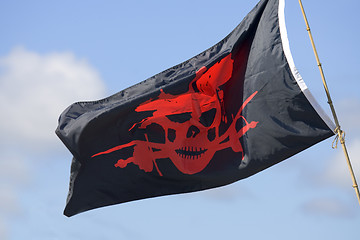 Image showing Pirat's flag