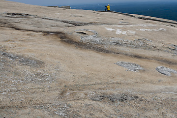 Image showing The surface of Stone-Mountain. Atlanta, Georgia