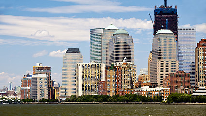 Image showing Manhattan skyline