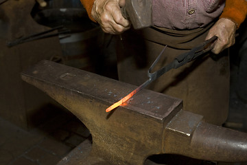 Image showing Old blacksmith