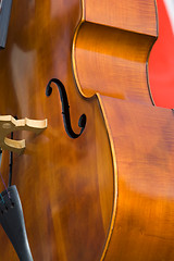 Image showing Close-up view of the musical instrument.