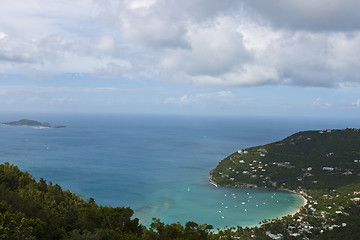 Image showing Tropical beach in the Caribbean