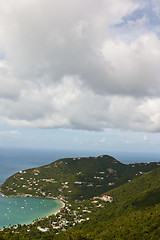 Image showing Tropical beach in the Caribbean