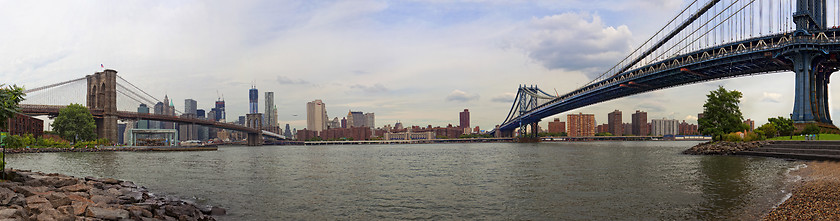 Image showing Manhattan skyline