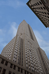 Image showing NEW YORK - Aprl 29 : Empire state building facade on April 29, 2