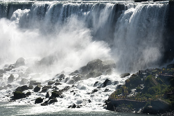 Image showing Niagara Falls - American side.