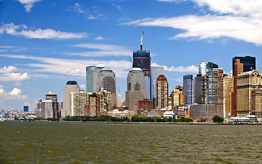 Image showing Manhattan skyline