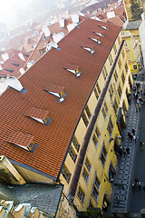 Image showing Prague. Red roofs