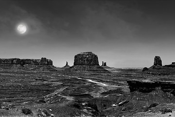 Image showing Monument Valley. USA