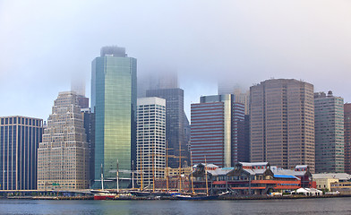 Image showing Manhattan skyline