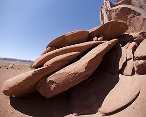 Image showing Monument Valley. USA