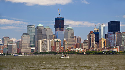 Image showing Manhattan skyline