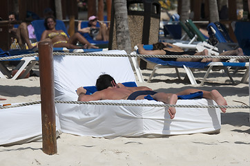 Image showing Resort beach