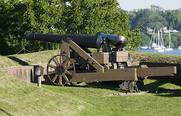 Image showing Cannon at Old Fort Niagara