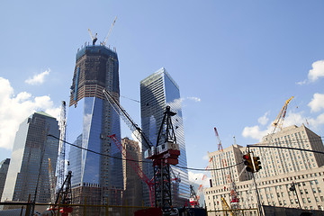 Image showing Construction on World Trade Center — Ground Zero
