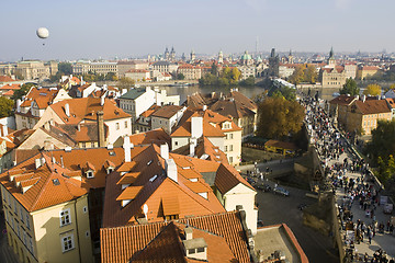 Image showing Prague. Red roofs