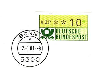 Image showing automat stamp