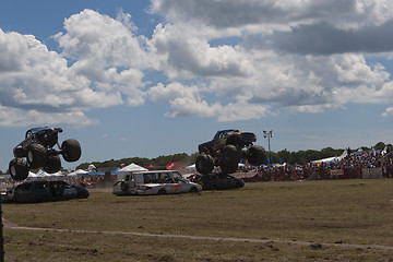 Image showing Monster Truck at Car Show