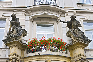 Image showing Prague. Red roofs